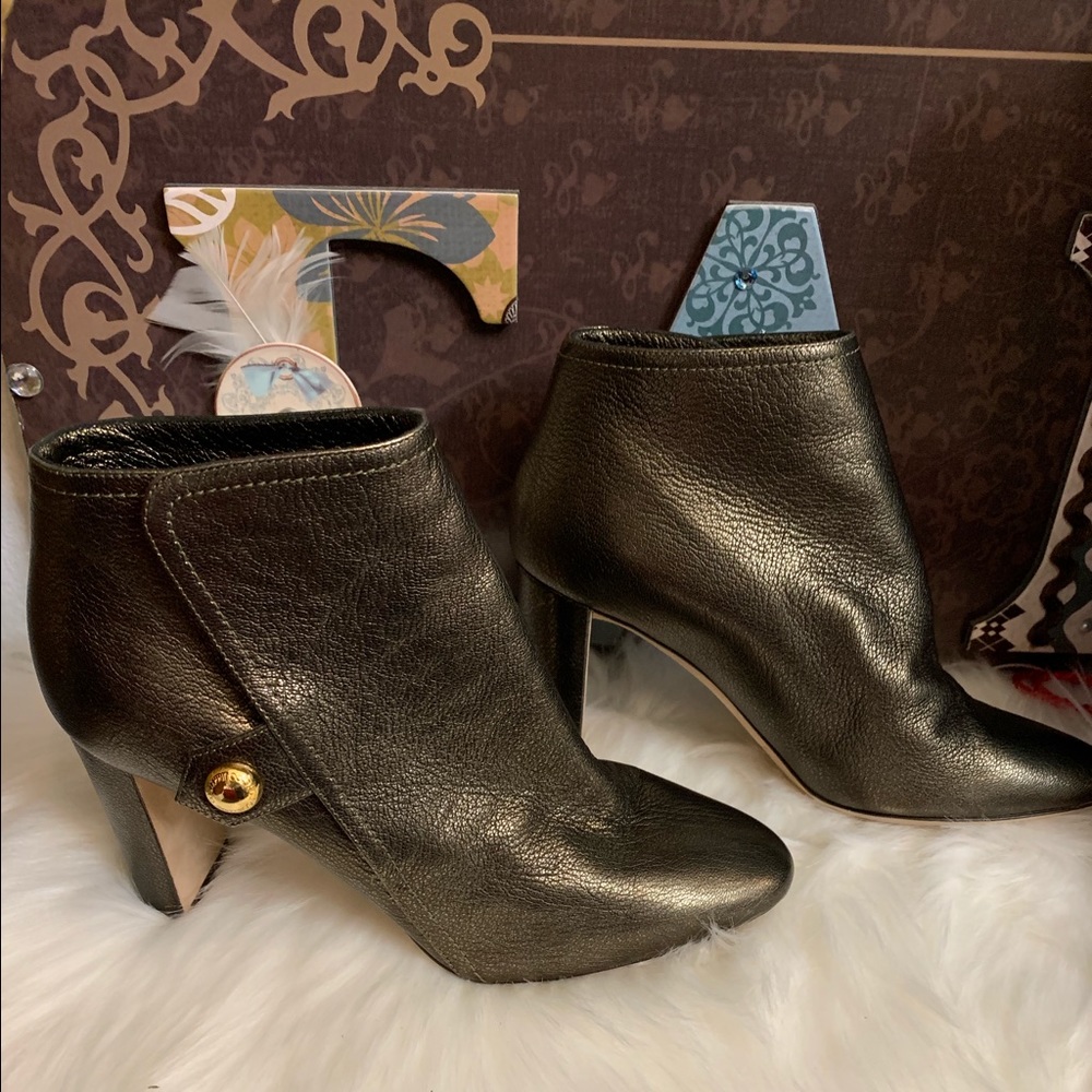 Jimmy Choo medal Leather boots